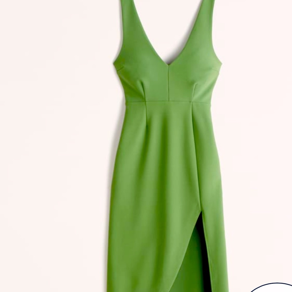 Abercrombie Plunge Neck Midi Dress NEW WITHOUT TAG